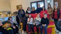 De Martinis visita la casa famiglia "Villa Carmine" a Montesilvano: "Un'eccellenza assoluta del territorio"