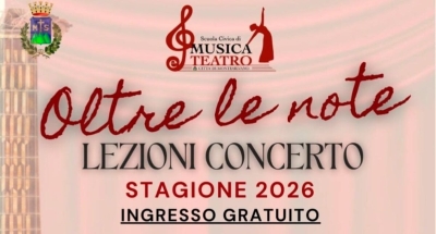 Oltre le note: a febbraio lezioni-concerto al Pala Dean Martin