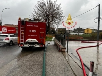 Più di 50 interventi dei vigili del fuoco per i problemi causati dal maltempo [FOTO]