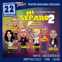 Mi separo 2: spettacolo teatrale all’insegna della solidarietà