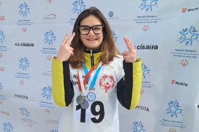 Eugenia Angelucci conquista l’oro alle Special Olympics di Ovindoli: anche due medaglie d’argento e bronzo