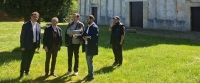 Sopralluogo della Soprintendenza nell'abbazia di San Liberatore a Serramonacesca dopo il crollo per il maltempo