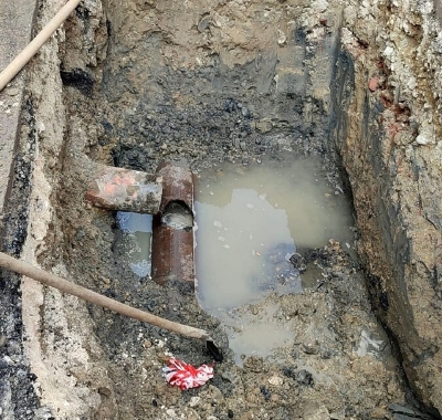 Diverse zone di Montesilvano senza acqua per la rottura di una condotta