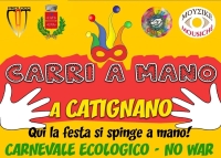 Carri a mano: il Carnevale di Catignano è ecologico