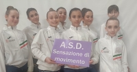 Ancora ottimi risultati per l'Asd Sensazione di Movimento nelle gare di ginnastica ritmica di marzo