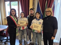 Emma e Sofia Di Giacomo cona la Nazionale agli europei di Mma in Serbia: l'in bocca al lupo del Comune di Spoltore