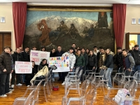 Il presidente De Martinis rassicura gli studenti del Marconi: &quot;In 20 mesi rientrerete nella sede del De Sterlich&quot; [FOTO]