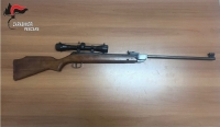 Spara con un fucile a Lettomanoppello e non ha nemmeno il porto d'armi, denunciato: trovati 400 proiettili