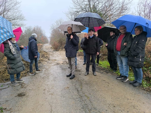 Strada chiusa da dieci mesi, Pd e Comune di Abbateggio: "Valle della Giumentina abbandonata dalla Regione"