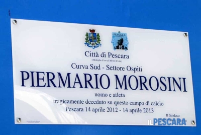 La Serie B ricorda Piermario Morosini, morto a Pescara 14 anni fa