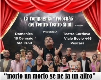 Morto un morto se ne fa un altro: spettacolo teatrale benefico al Cordova