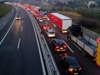 Chiuso un tratto dell'autostrada adriatica A14 a causa di un incidente