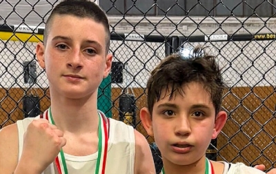 Oro e argento per due giovani pugili pescaresi nel "Torneo degli elementi" di Roma