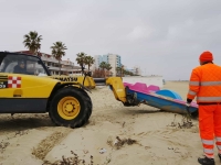 A Montesilvano rimossi i natanti abbandonati nella zona del mercatino del pesce [FOTO]