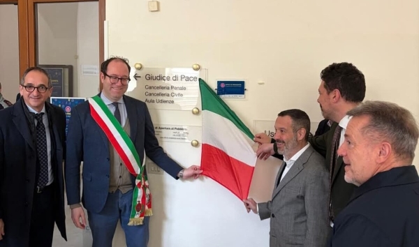 A Penne inaugurato il nuovo ufficio di Prossimità per le pratiche giudiziarie [VIDEO]