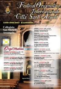Torna con la seconda edizione il Festival organistico internazionale di Città Sant'Angelo