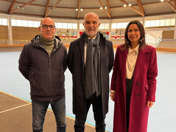 Iniziata la riqualificazione della pista del pattinodromo dei Colli: tutto pronto per i campionati Indoor di febbraio