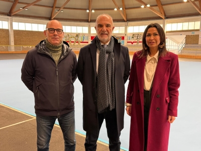 Iniziata la riqualificazione della pista del pattinodromo dei Colli: tutto pronto per i campionati Indoor di febbraio