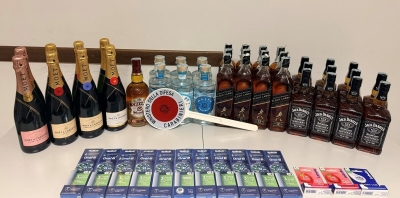 Intercettati a Collecorvino su un'auto con quasi 2000 euro di alcolici rubati: arrestati dai carabinieri