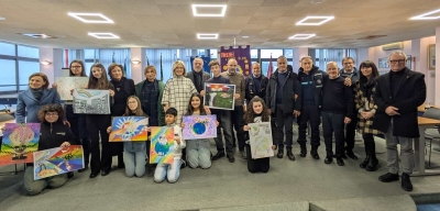 Premiati i ragazzi di tre istituti di Montesilvano dal Lions Club locale per il concorso "Un poster per la pace"